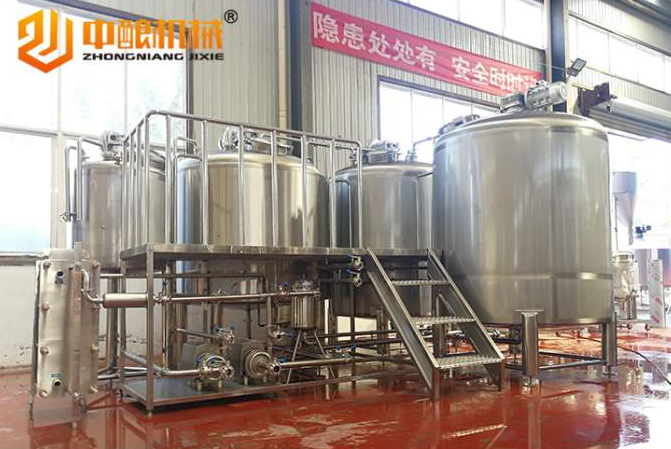 自酿啤酒设备主要包括的系统